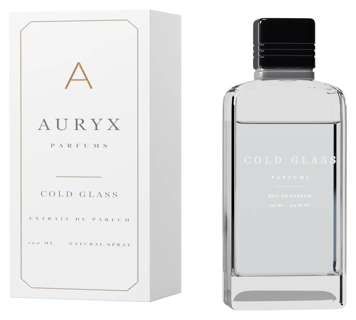Cold Glass bottle and carton