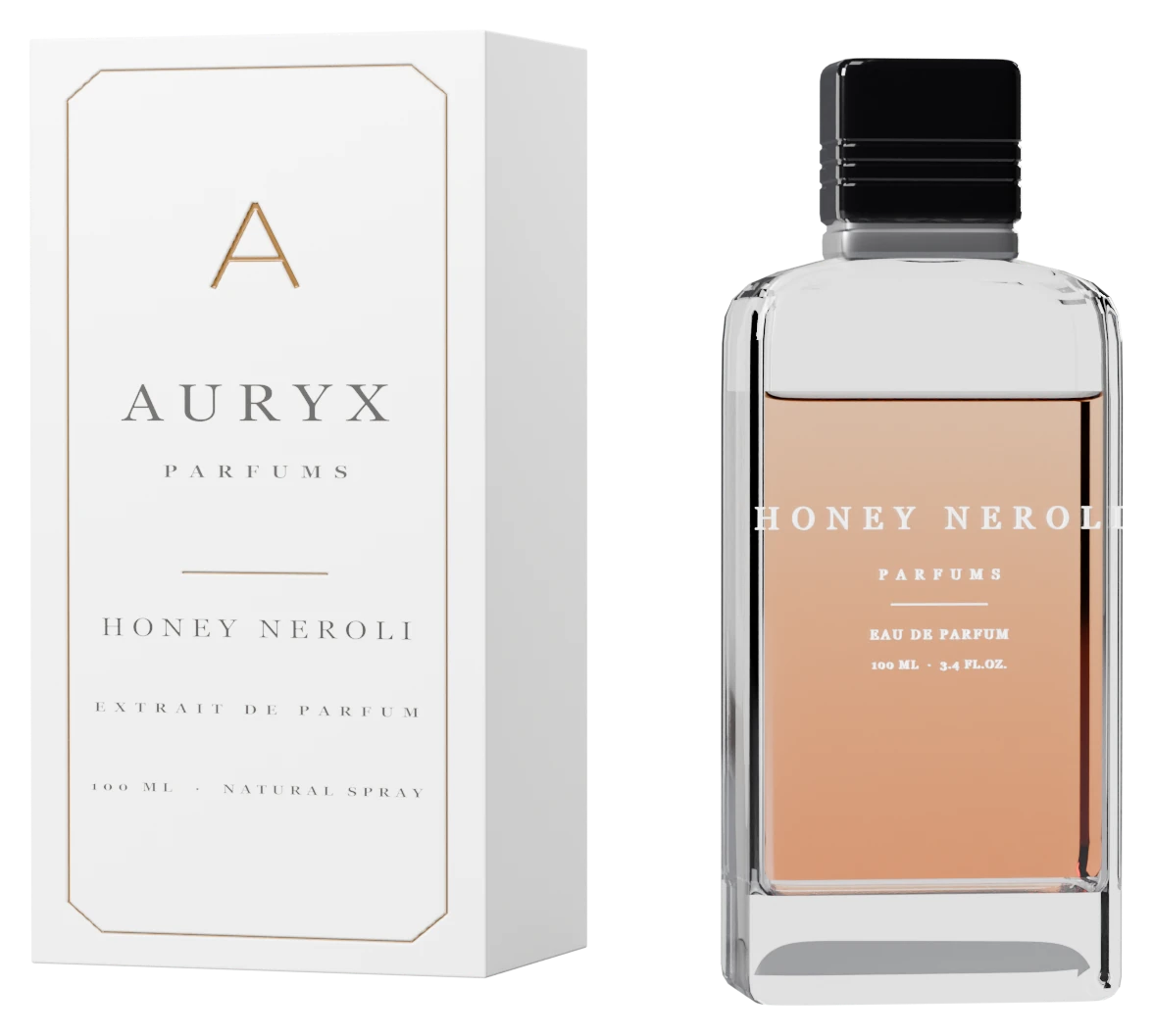Honey Neroli bottle and carton